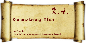 Keresztessy Aida névjegykártya